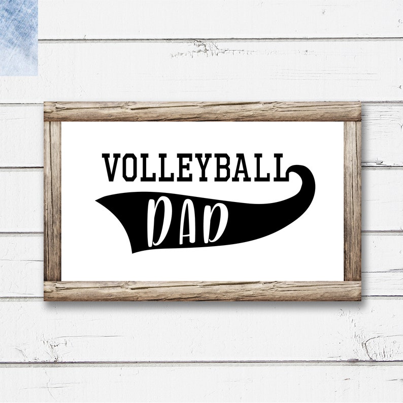 Download Volleyball Dad SVG Sports Dad Cut File Cute Dad Saying | Etsy