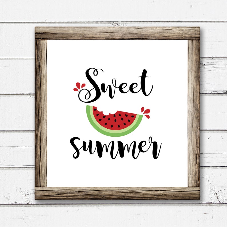 Download Sweet Summer SVG / Summer Watermelon File / Sweet ...
