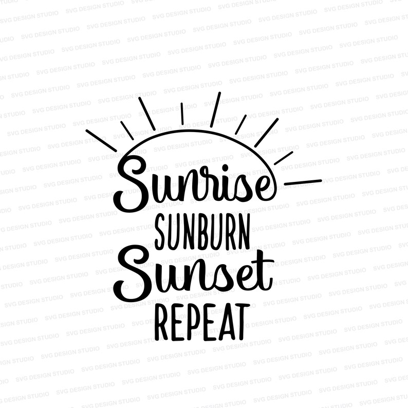 Free Free Sunrise Sunburn Sunset Repeat Svg Free 912 SVG PNG EPS DXF File
