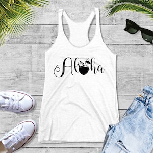 Aloha Svg / Hawaii Svg / Summer Svg / Beach Svg / Beach Shirt Svg, Tropical / Vacation Svg / Ocean Svg / Outdoor Svg