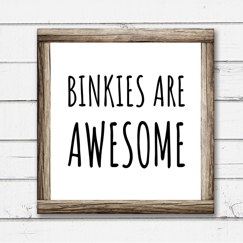 Binkies Are Awesome SVG Cute Onesie Svg Baby Binky Svg | Etsy India