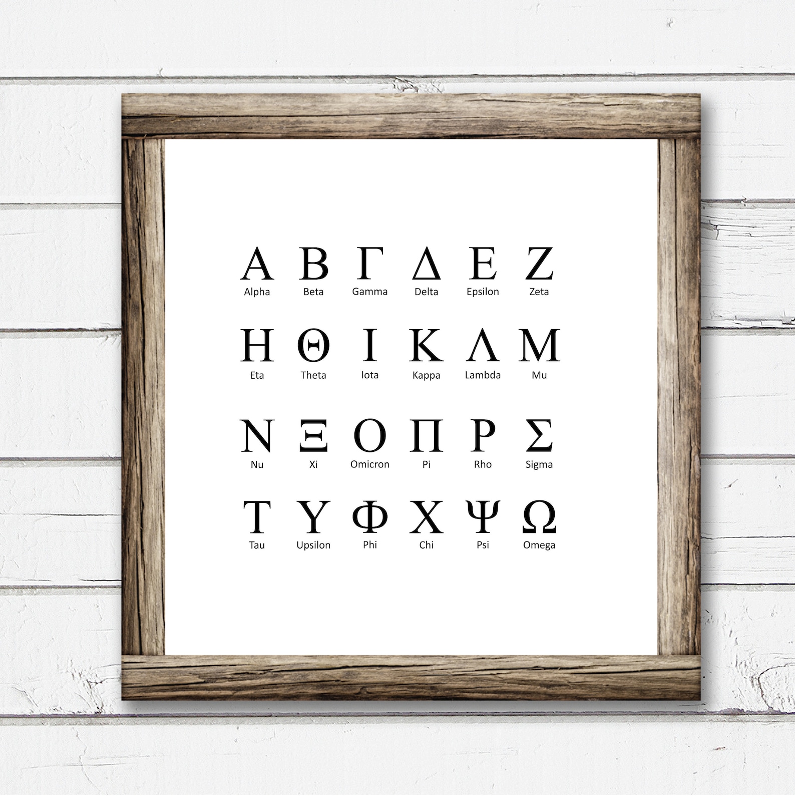 Greek Alphabet Upper and Lowercase SVG Sorority Fraternity - Etsy