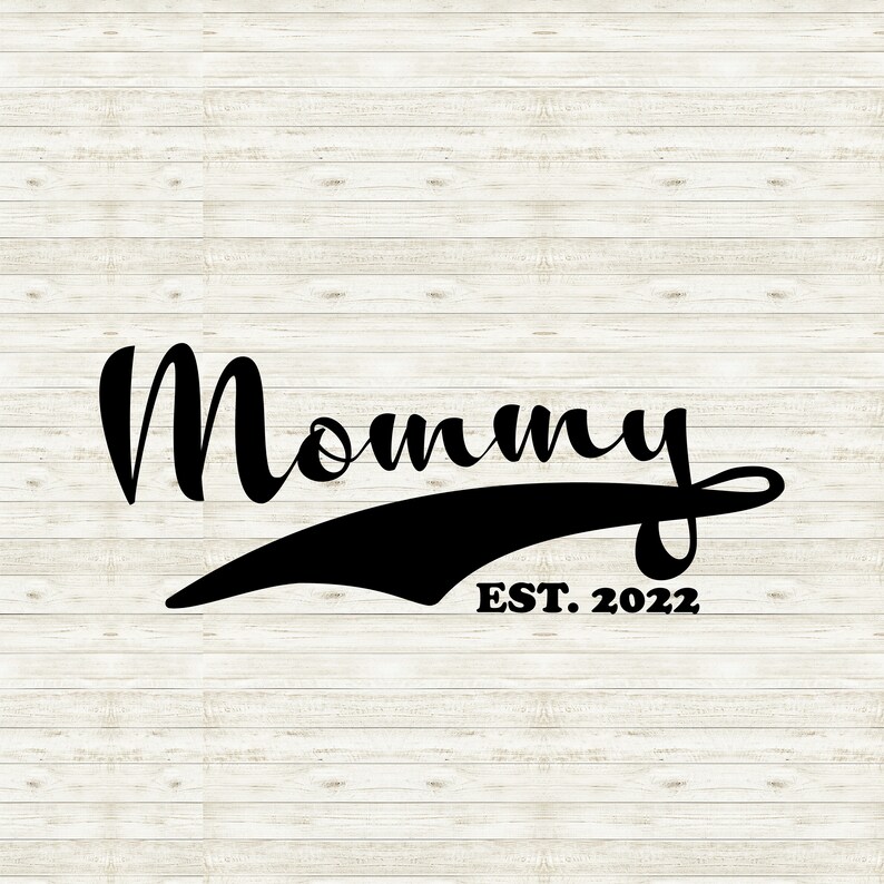 Mama Est 2022 Erwartungsmittel Mom Muttertag Svg Mama | Etsy