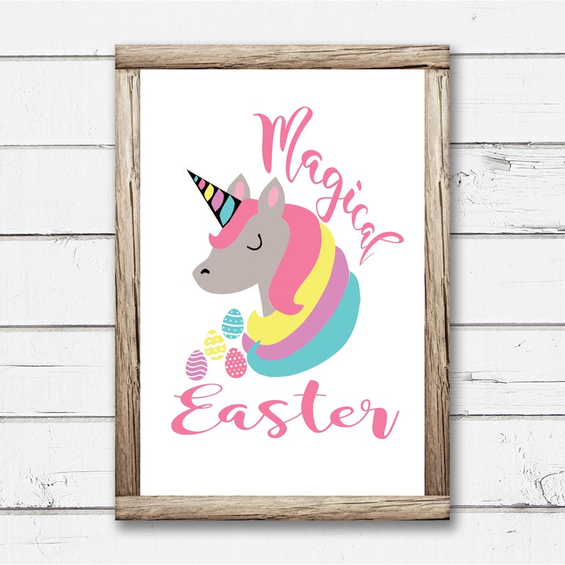 Download Magical Easter Unicorn SVG / Easter Unicorn SVG / Easter ...