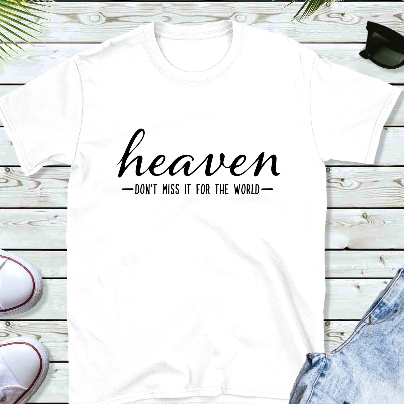 Heaven Don't Miss It for the World SVG Heaven Shirt - Etsy
