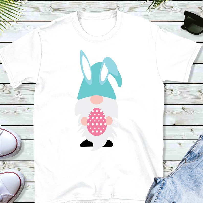 Download Easter Gnome SVG / Easter Gnome Pink Egg SVG / Gnome Bunny ...