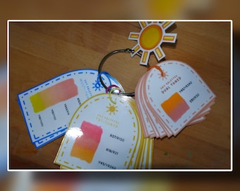 Himmel Palette Swatch Tags | von @kaylamamilcar | Ohuhu Honolulu Alkohol Marker