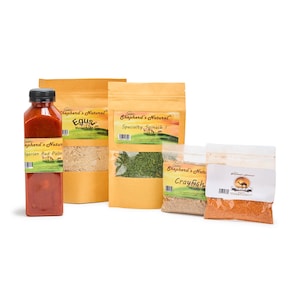 Egusi Soup Made Easy, full 1.75LB kit, JUMBO size, Serves 4-6, Ready in 20mins by HATF'S Shepherd's Natural