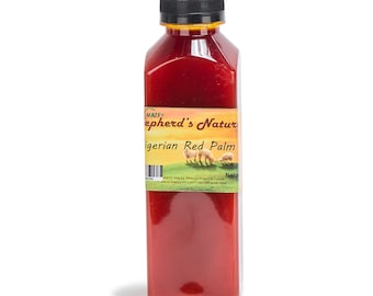 Red Palm Oil 500 ml / 16.9 fl. Oz by HATF's Shepherd's Natural
