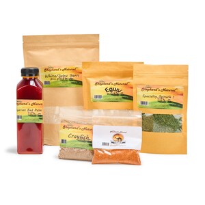 Egusi Soup Made Easy (With Ijebu Garri), 2.66LB JUMBO SIZE, Serves 4-6, Ready in 20mins by HATF'S Shepherd's Natural