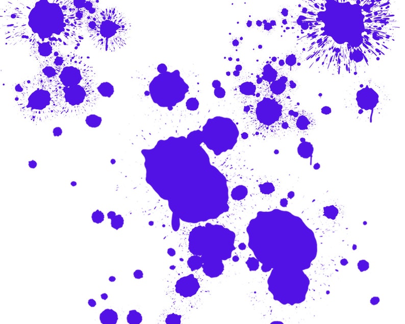 Paint splash brushes. brushes. Paint splash Etsy