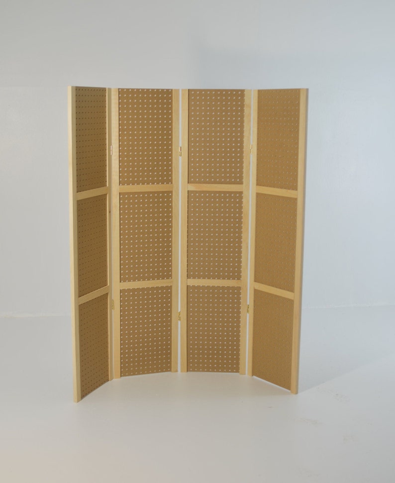Pegboard Display 58 Tall Portable Easy to use No Etsy
