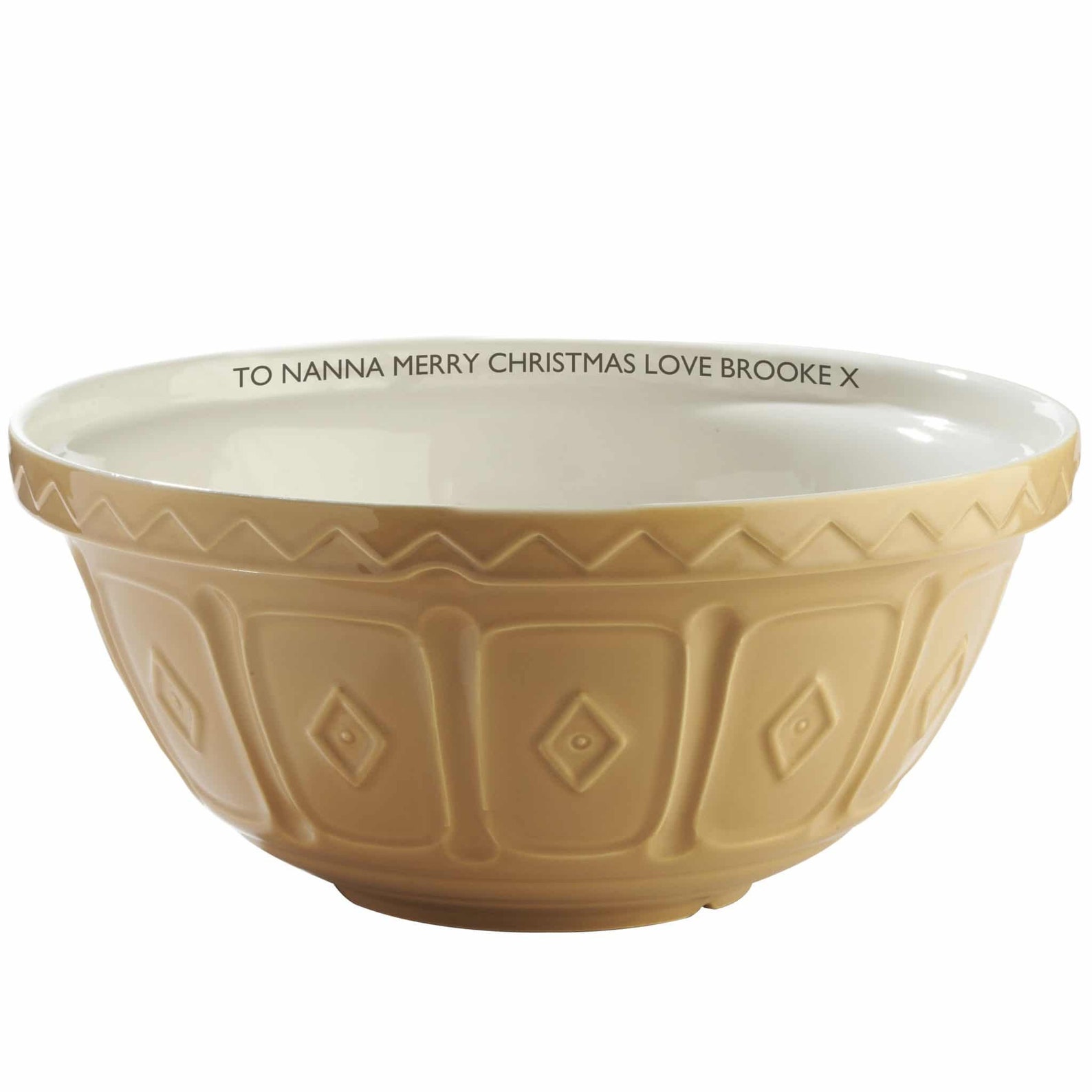 Personalised Floral Mixing Bowl. Kitchen gift gift for mum Etsy