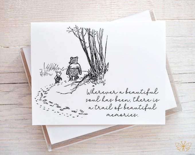 Sympathy Card, Loss of Loved One, Bereavement Card, Funeral Condolence Card, Grief Card