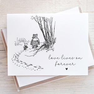 Sympathy Card, Loss of Loved One, Bereavement Card, Funeral Condolence Card, Grief Card