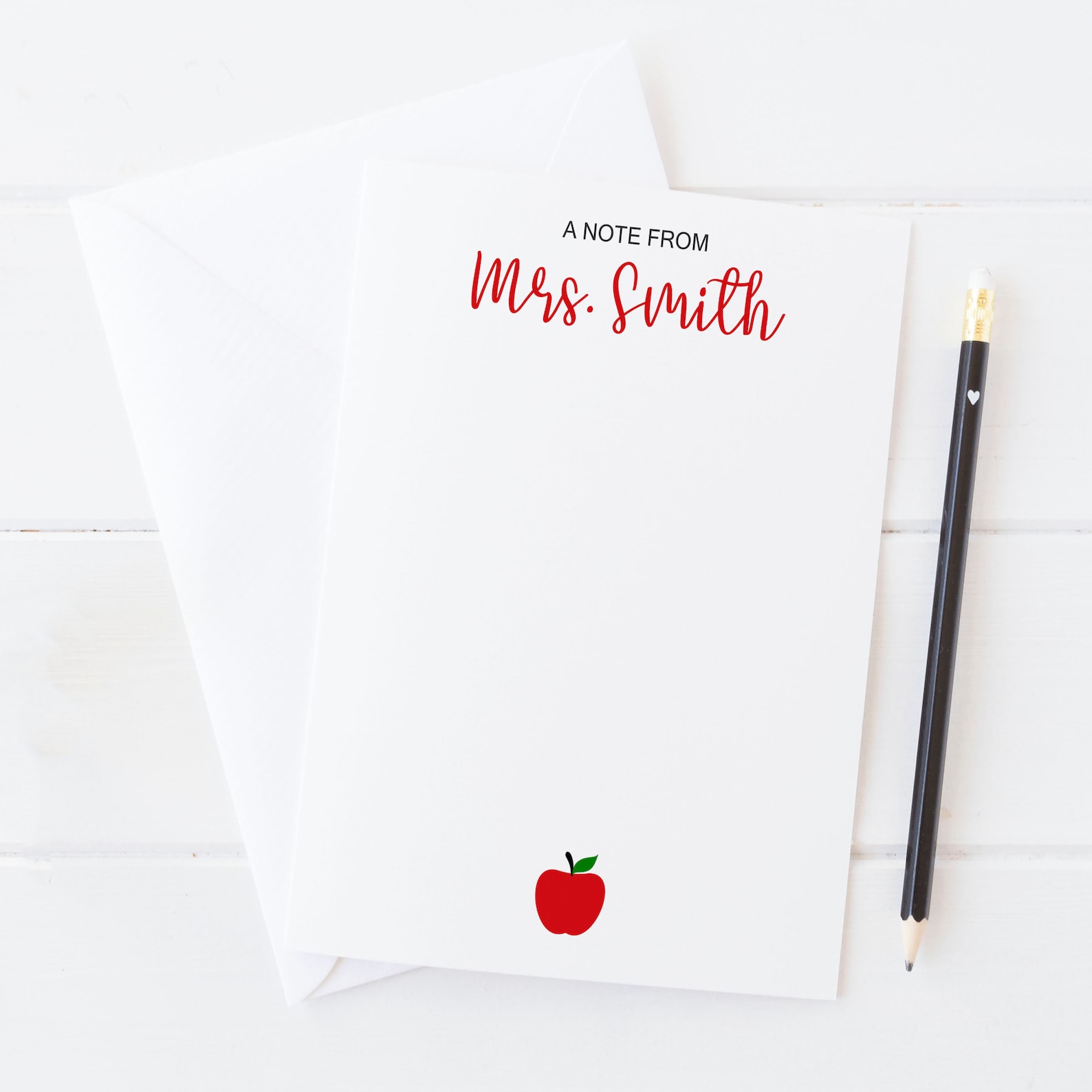 Teacher Stationery Teacher Gift Teacher Stationary Etsy