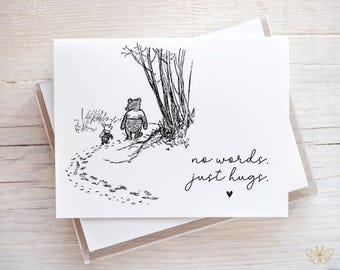 Sympathy Card, Loss of Loved One, Bereavement Card, Funeral Condolence Card, Grief Card
