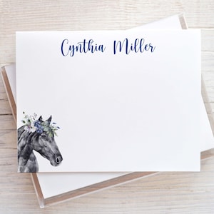 Notecards With Horse | Horse Note Cards | Horse Lover Gift | Horse Notecards | Horse Stationery | Horse Stationary | Horse Gifts For Women