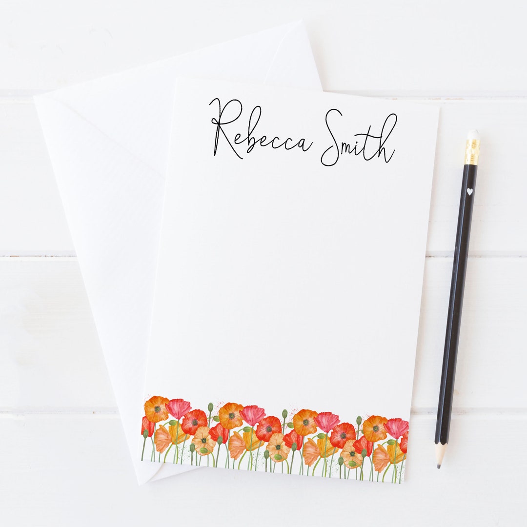 Personalized Stationery Personalized Stationary for Women Etsy