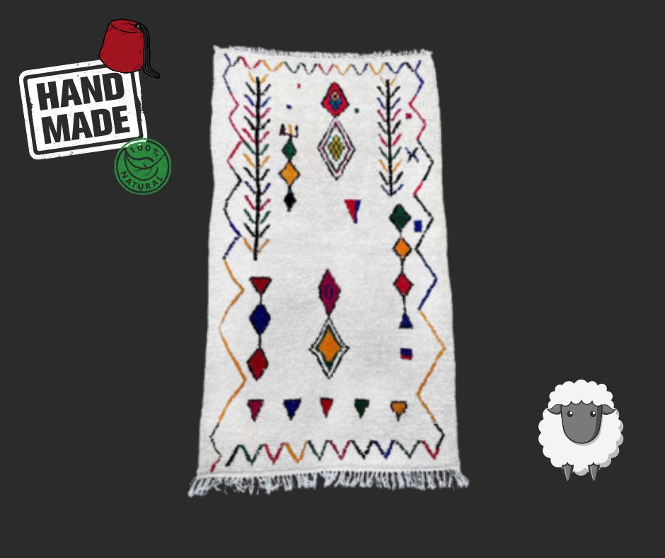 Tapis Azilal Coloré
