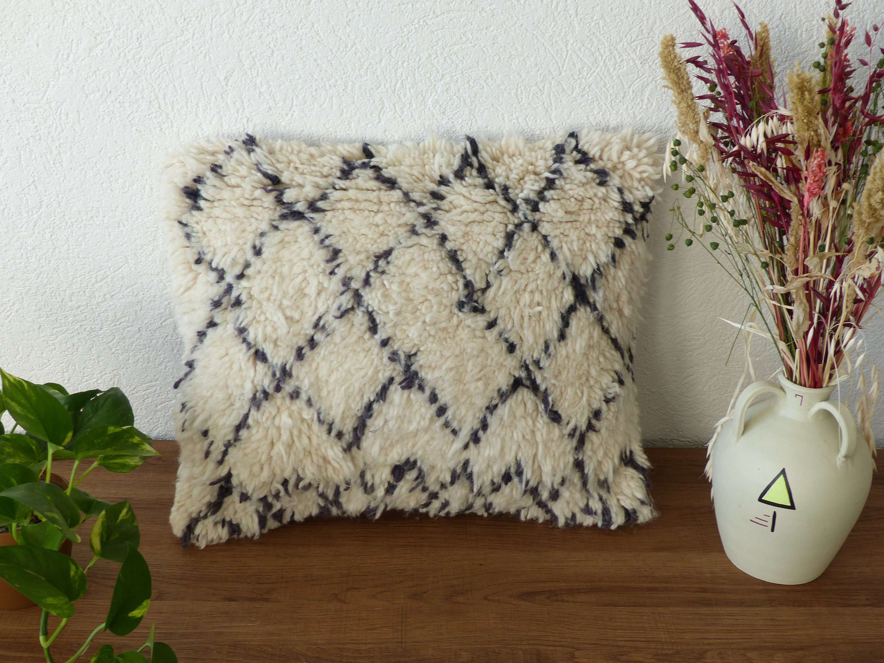 Coussin Marocain En Laine