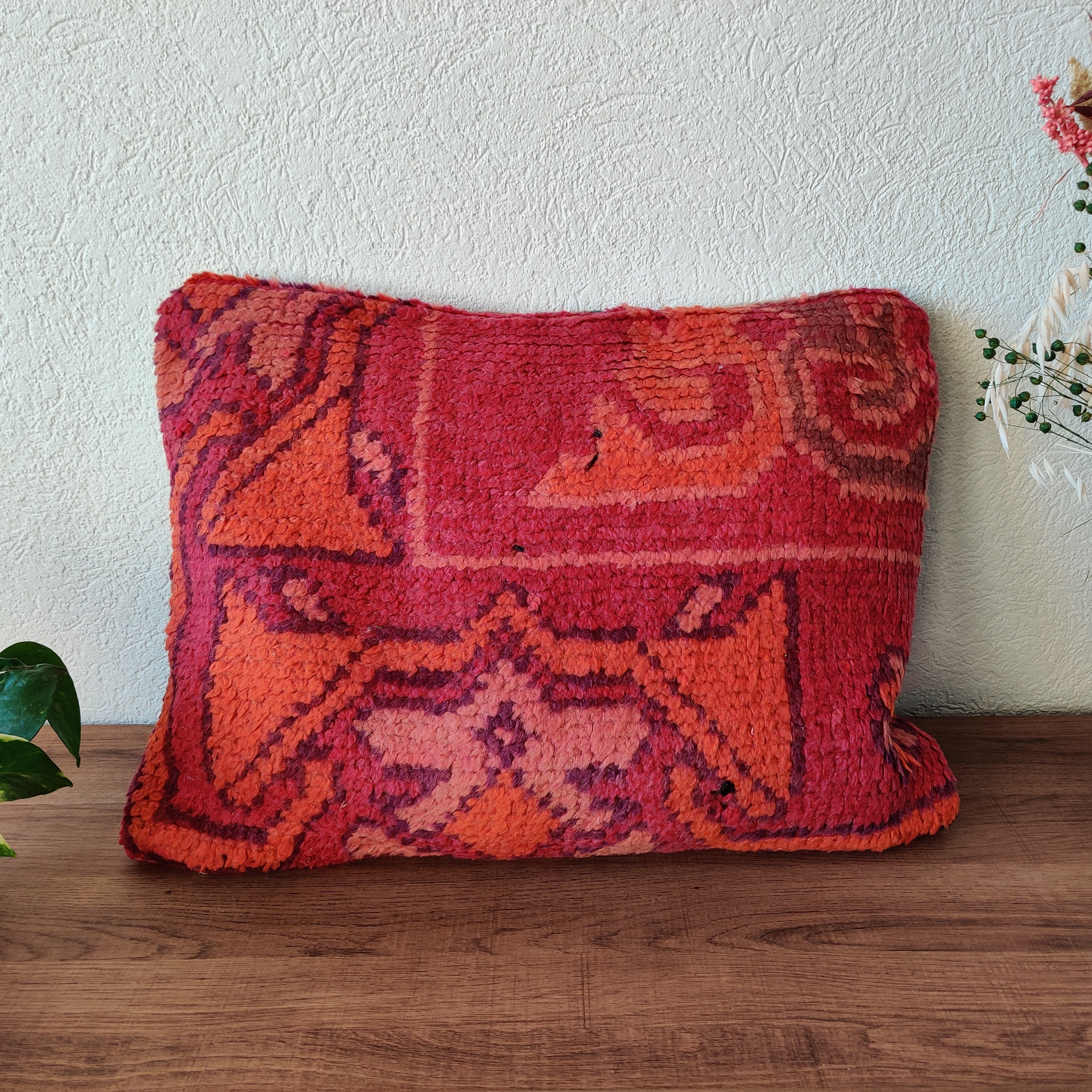 Housse de Coussin Bohème Boujaad Vintage Fait-Main