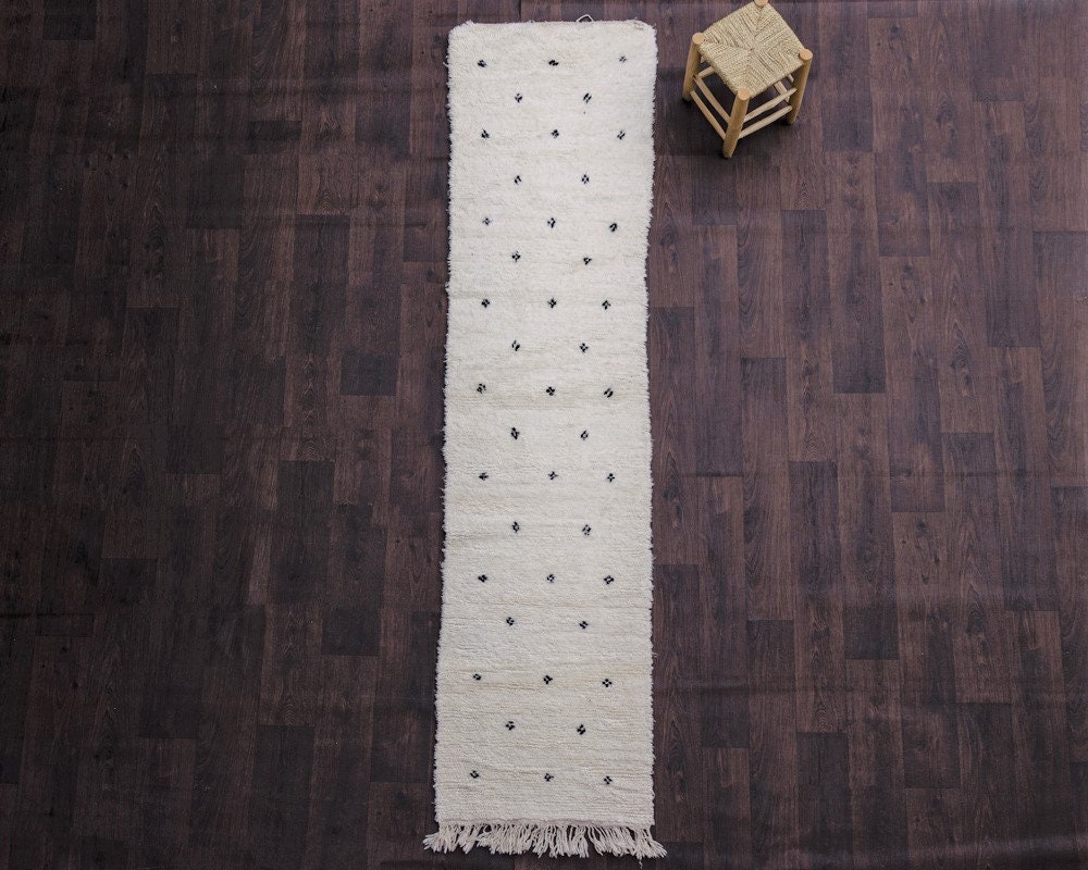Tapis Berbère Pois Noirs
