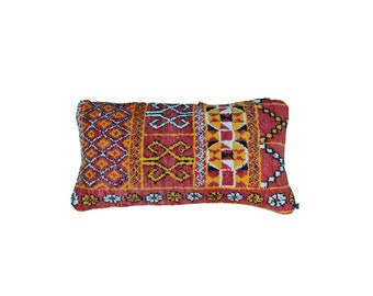 Berber Pillow Handmade in Morocco Sofa Pillow for home decor Boujad pillow Boho cushion for couch Morocco pillows