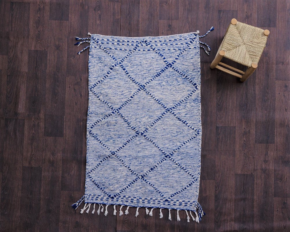 Petit Tapis Zanafi Bleu