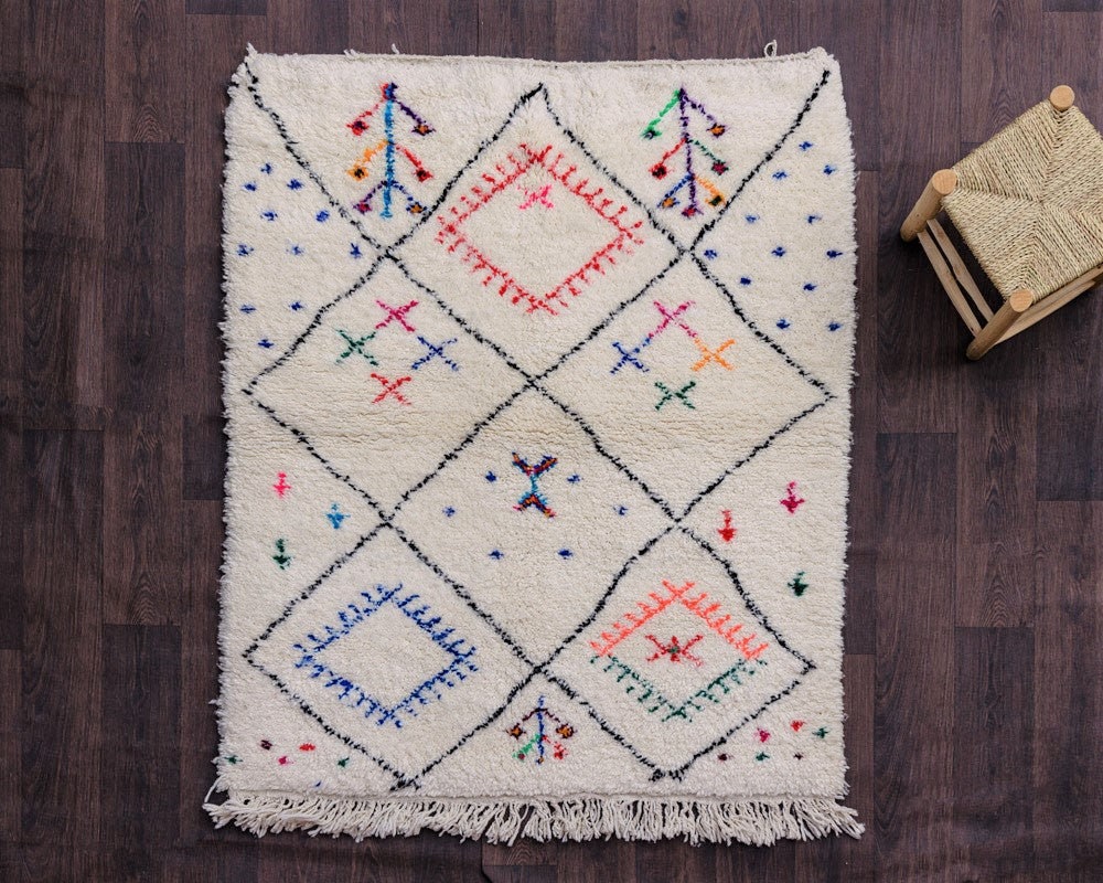 Tapis Azilal Tissage