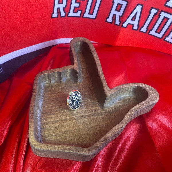 Texas Tech Red Raiders "Get Your Guns Up!" Tray