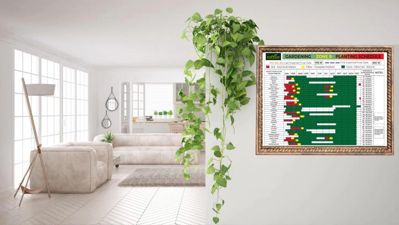 Garden Template Zone 9 for perfect planning: a Digital Garden Planner with a Gardening Planner Zone 9 focus. Includes a Garden Journal Zone 9 to track growth and a Garden Spreadsheet for organizing planting schedules and garden maintenance
