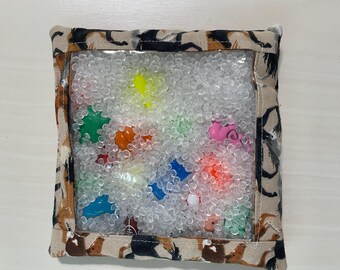 Children's iSpy Fabric Pouch Kit - Supplies & Pattern (fabric not included)