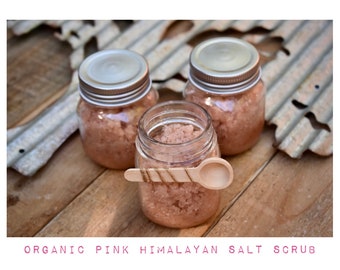 Organic Pink Himalayan Salt Scrub