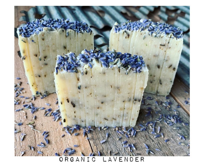 Organic + Vegan Lavender Soap