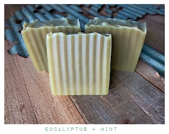 Organic Eucalyptus + Mint Soap