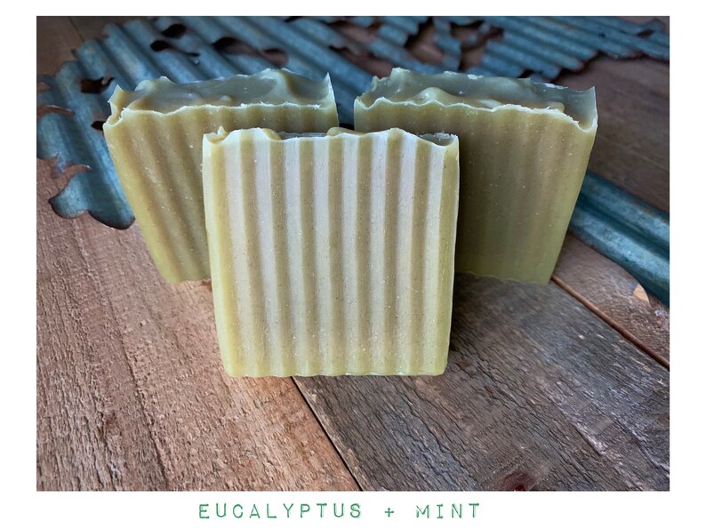 Organic Eucalyptus + Mint Soap - Etsy