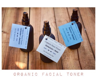 Organic Face Toner- Alcohol Free