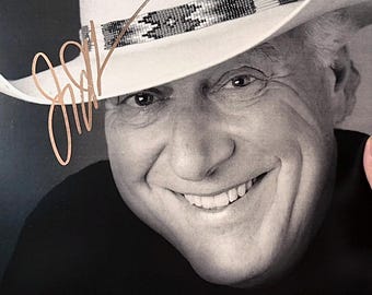 JERRY JEFF WALKER - Original Autographed Austin Texas Paramount