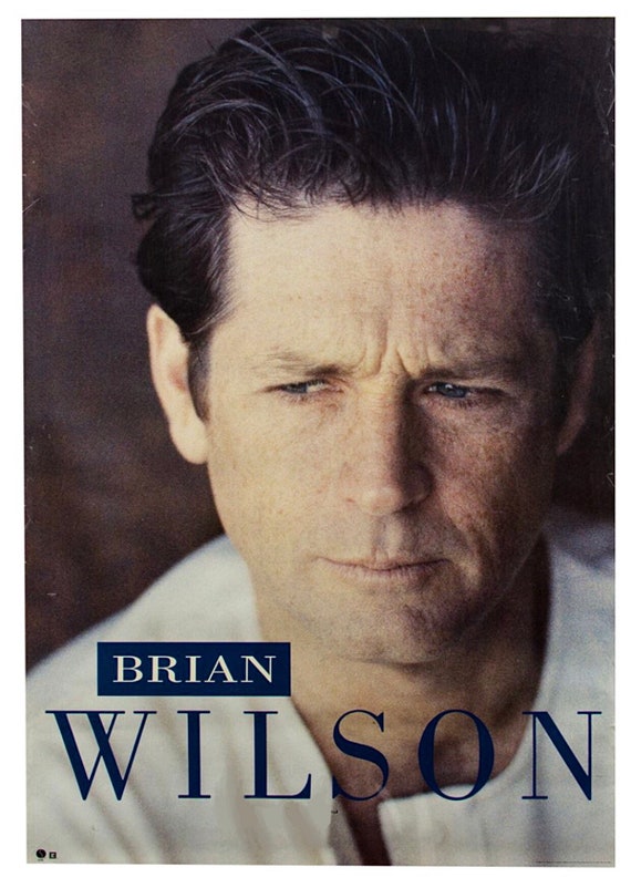 1988 Original Brian Wilson Beach Boys Promo Record Music Etsy