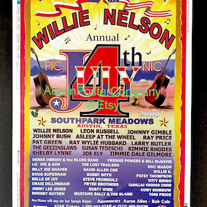 Willie Nelson Leon Russell - Etsy