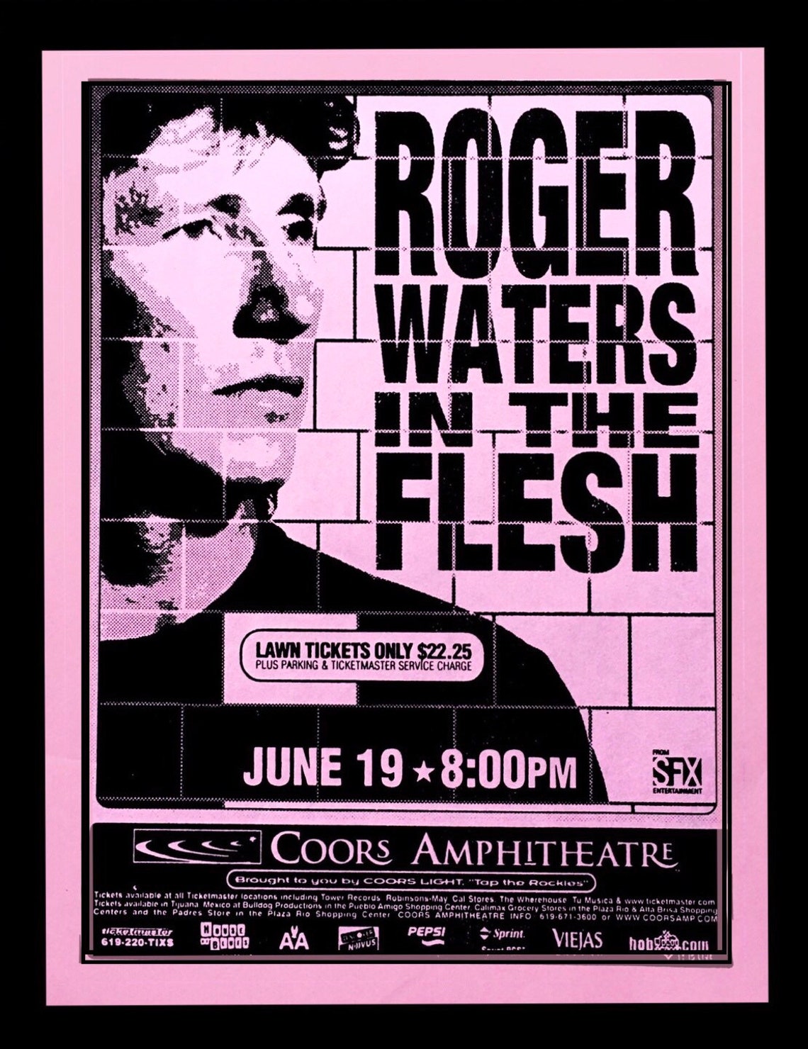 Roger Waters in the Flesh 2000 Original Music Concert Etsy Roger Waters in the Flesh 2000 Original Music Concert Etsy