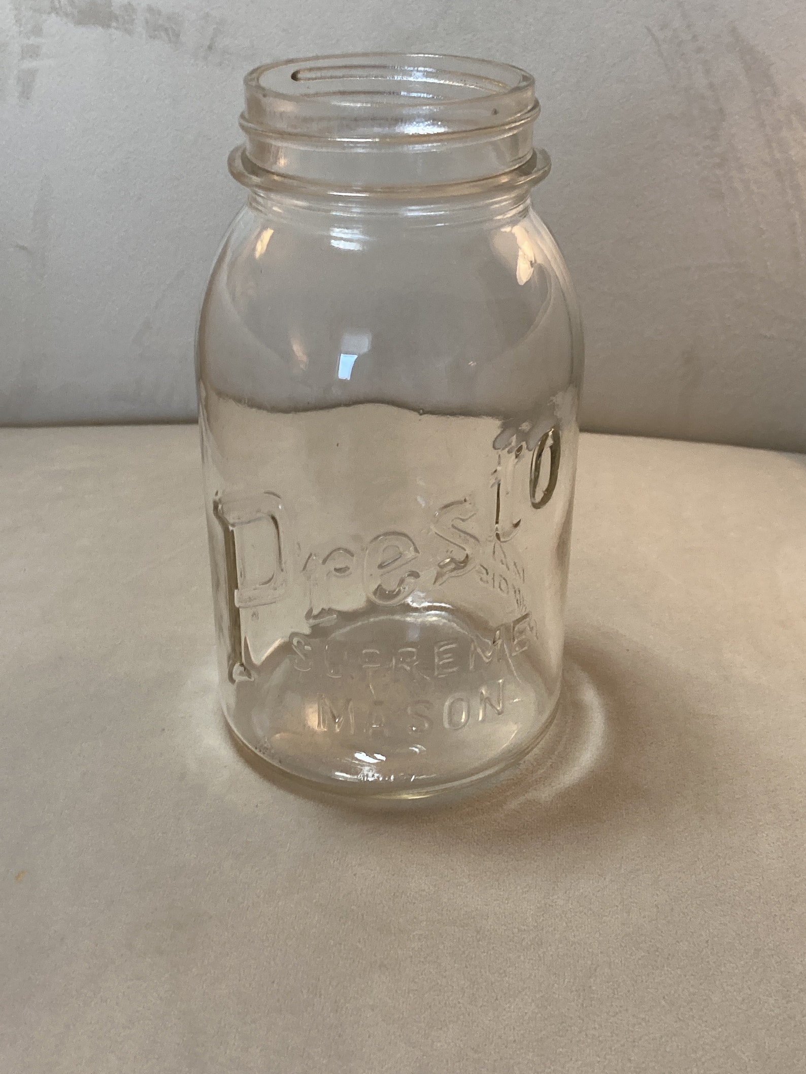 Vintage Presto Supreme Mason Quart Jar Manufactured by - Etsy