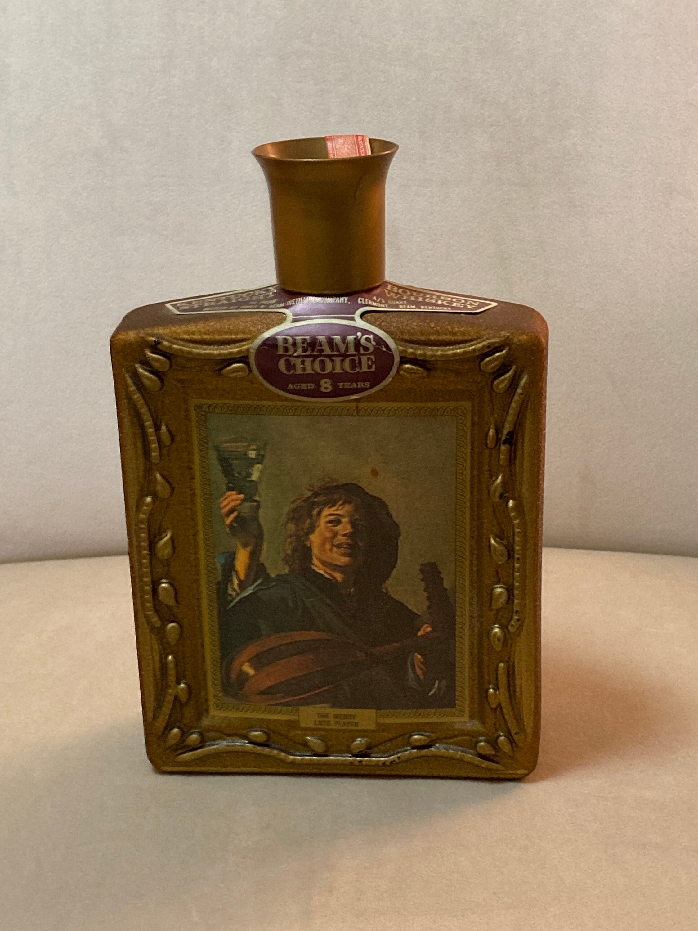Vintage Jim Beam Whiskey Decanter Collectible Bottle (empty