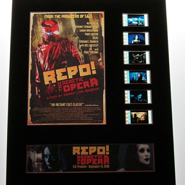 Repo the Genetic Opera 2008 ohGr Bill Moseley Alexa Vega Sarah Brightman musical 8x10 theatrical 35mm Movie Film Cell display