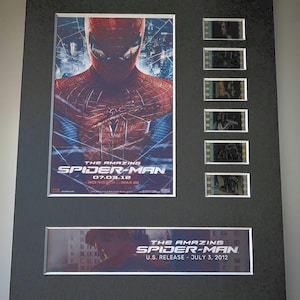 Photographie Encadrée Andrew Garfield En Spider-Man - Signée - 12x8 Pouces
