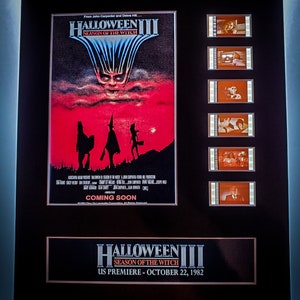 Halloween 3 III Season of the Witch horror 8x10 theatrical 35mm Movie Film Cell display
