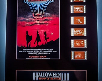 Halloween 3 III Season of the Witch horror 8x10 theatrical 35mm Movie Film Cell display