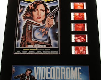 VIDEODROME David Cronenberg 35mm Movie Film Cell Display 8x10 Presentation Horror