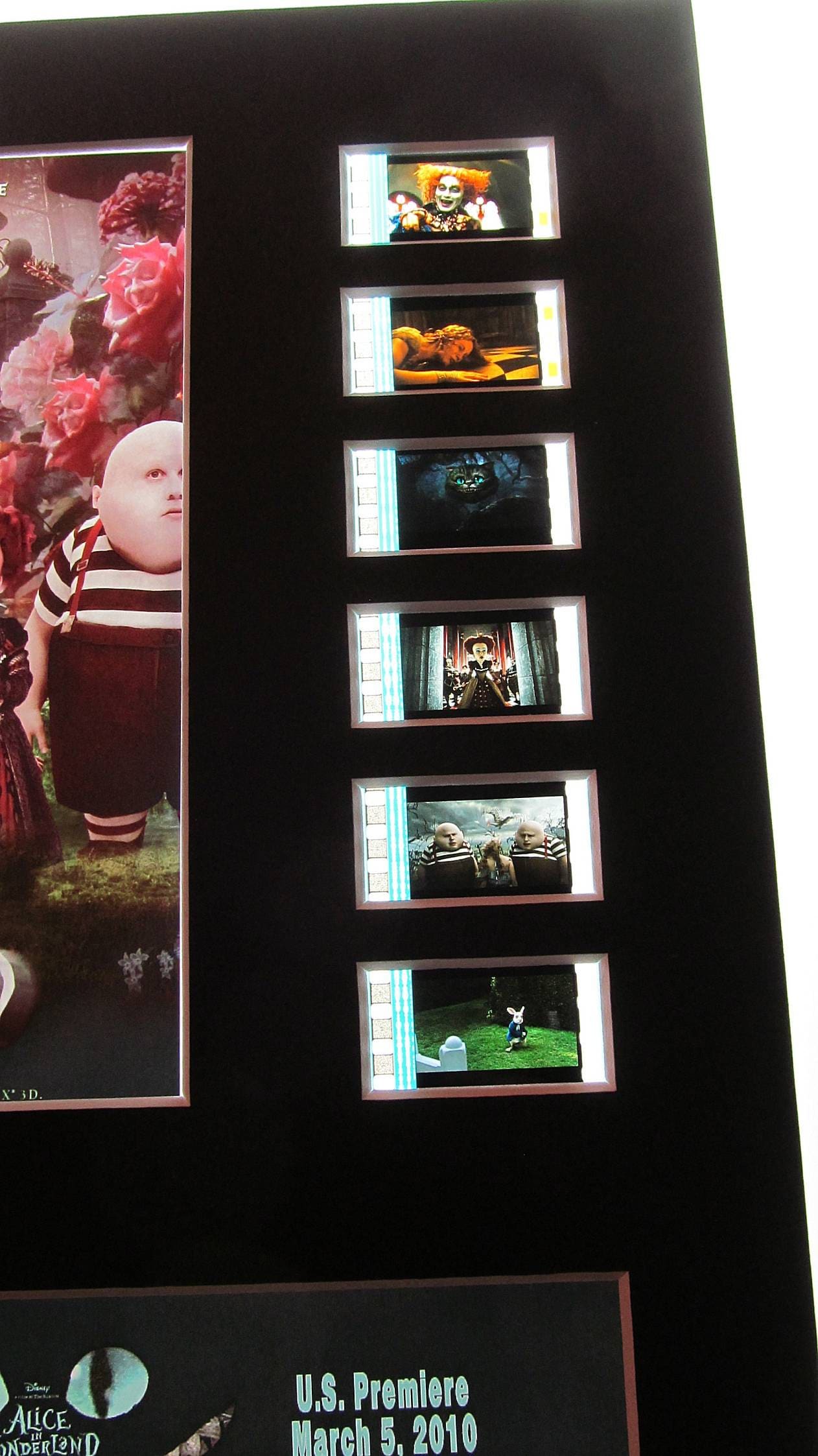 Alice in Wonderland 2010 Tim Burton Johnny Depp Disney 35mm Movie Film ...